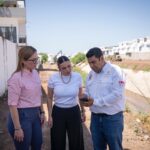 Ana Miriam Ramos supervisa trabajos de limpieza y desazolve en arroyos, drenes y canales pluviales