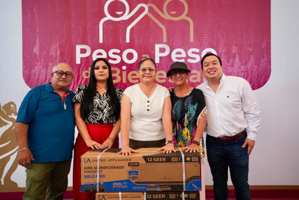 Minerva Osuna fortalece el bienestar de las familias mazatlecas con la entrega de apoyos del programa Peso a Peso