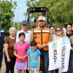 Inicia construcción de pavimento de concreto hidráulico en Colonia las Brisas.