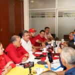 Fernando García admite pendientes en seguridad y combate a la corrupción; presenta a Jaime Quiñones como nuevo cuadro del PT