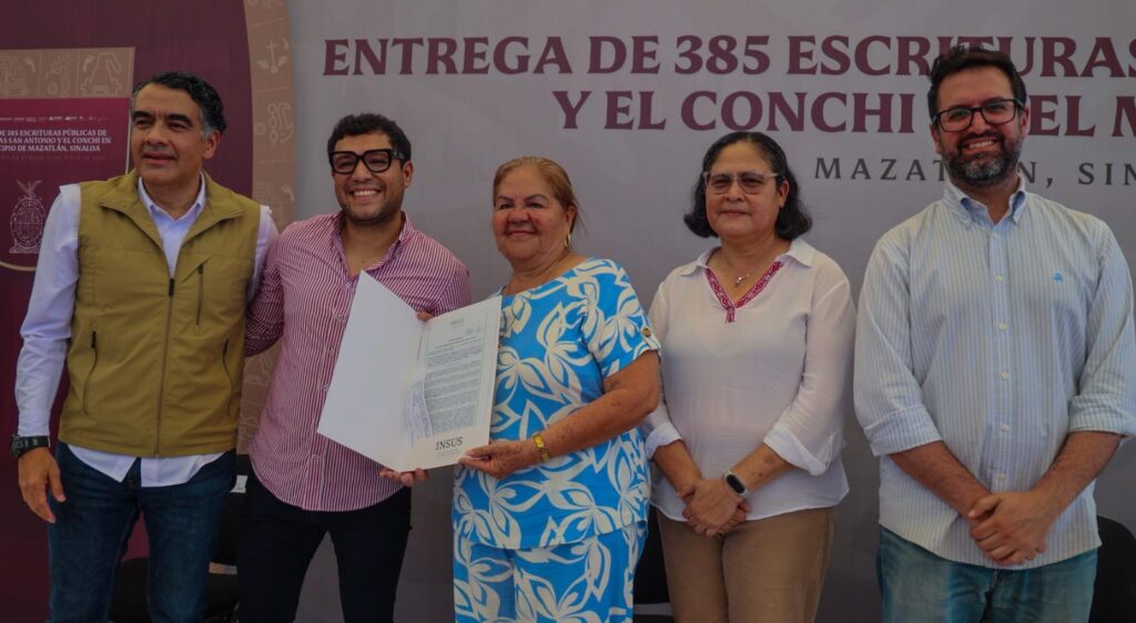 Más de 41 mil 600 personas han recibido certeza patrimonial gracias al programa que impulsa la SEBIDES en Sinaloa