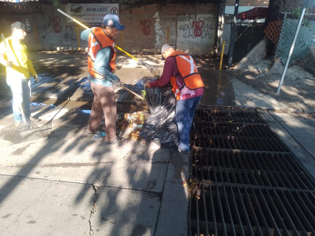 Despliega Ayuntamiento de Culiacán acciones de limpieza para atender afectaciones por las lluvias