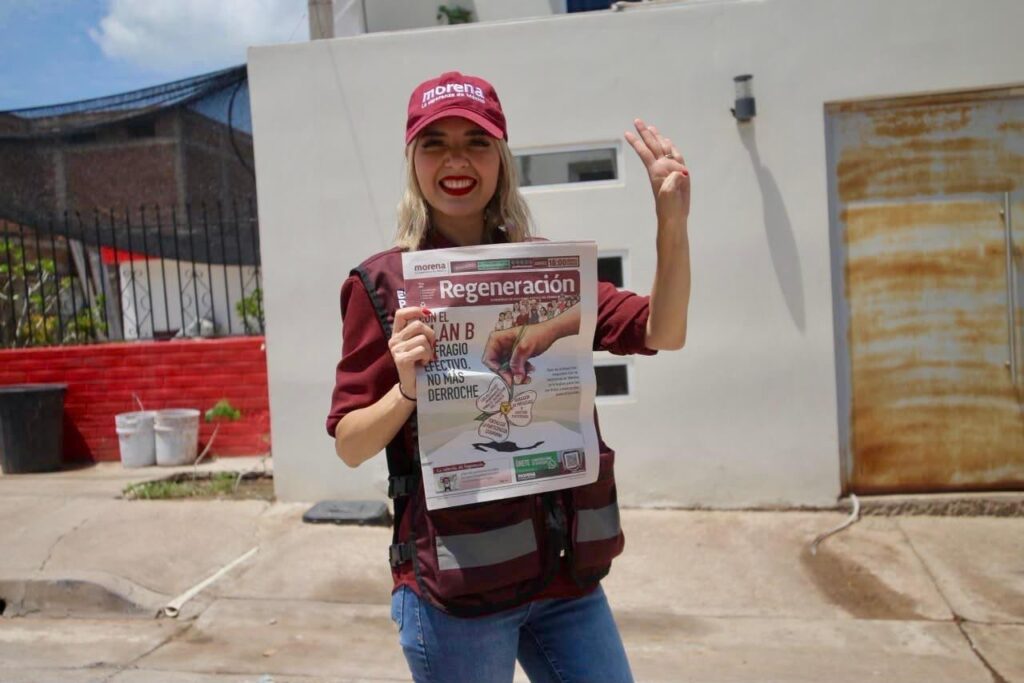 Desde Culiacán, Estrella Palacios llama a fortalecer el liderazgo de las mujeres y las nuevas juventudes de Morena