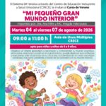 DIF Sinaloa invita al Curso de Verano “Mi Pequeño Gran Mundo Interior” para fortalecer el desarrollo emocional de niñas y niños