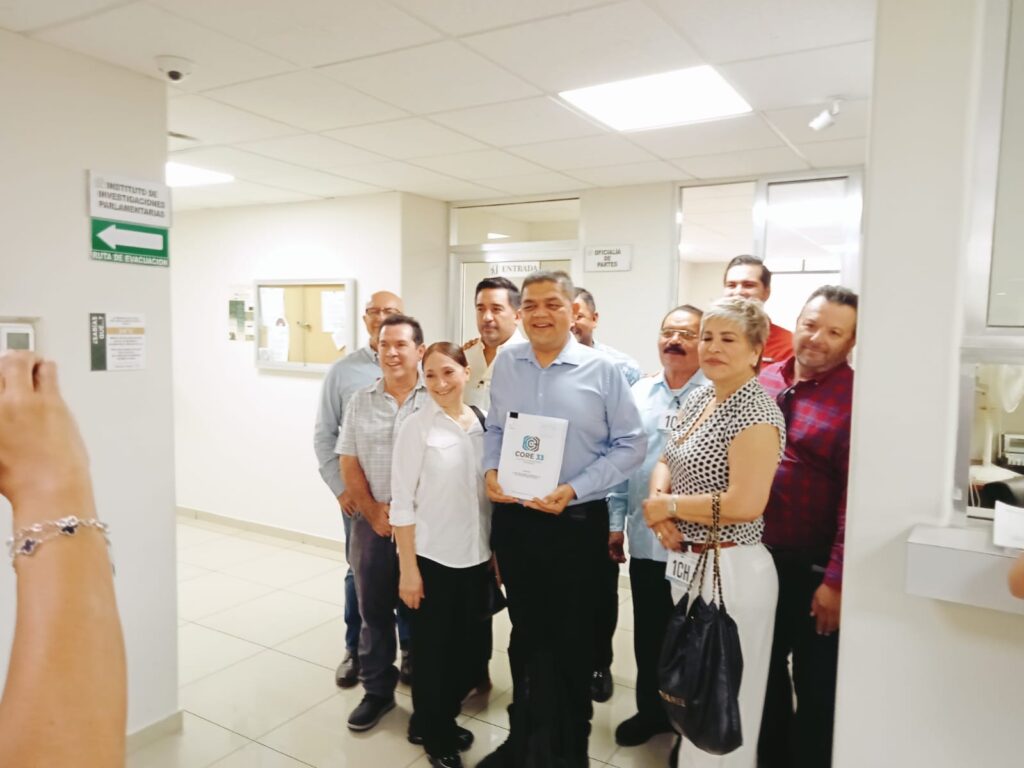 Presentan CORE33 y ADECEM ante Congreso iniciativa “Ley de Procedimiento Administrativo”