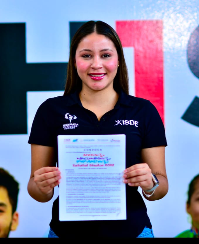 LANZAN ISDE Y CONADE LA CONVOCATORIA DE LOS JUEGOS NACIONALES POPULARES 2026 EN SINALOA.