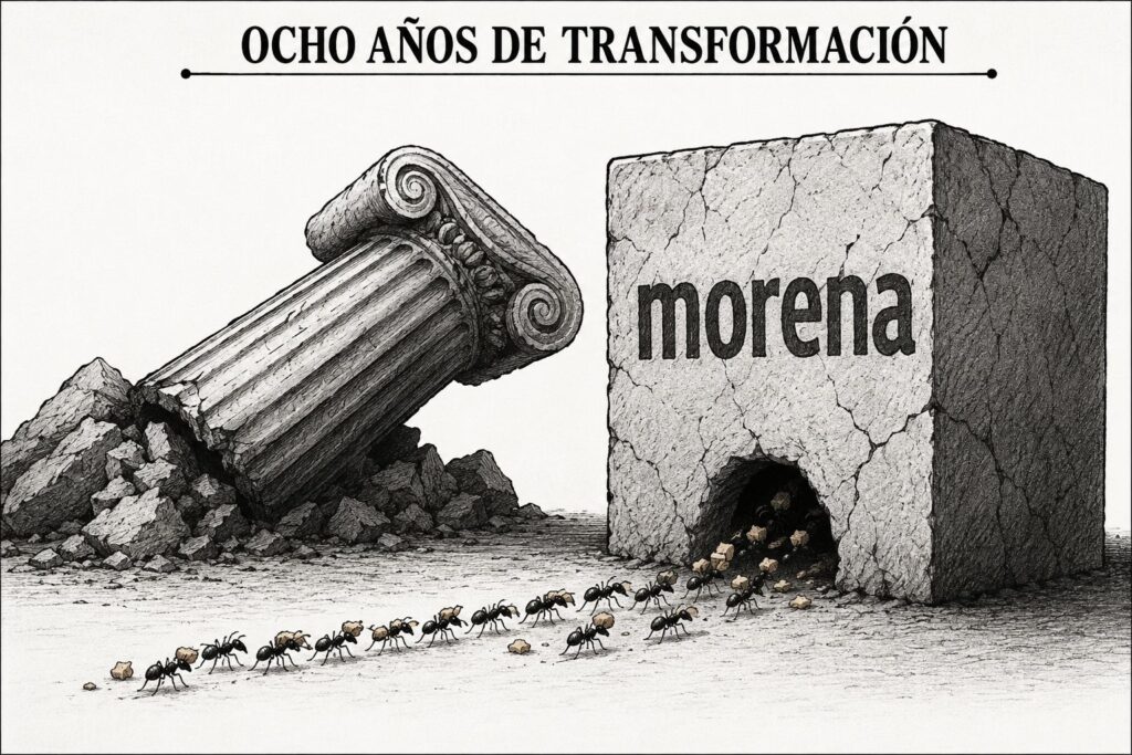 Ocho años después… ¿la transformación o la mutación del poder?