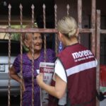 Llama Estrella Palacios a defender la soberanía nacional y consolidar la transformación durante recorridos casa por casa en Culiacán