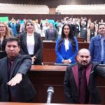 Rinden protesta Jesús Askanio Salomón Sainz y Gregorio Bojórquez Estrada como diputados suplentes de la 65 Legislatura