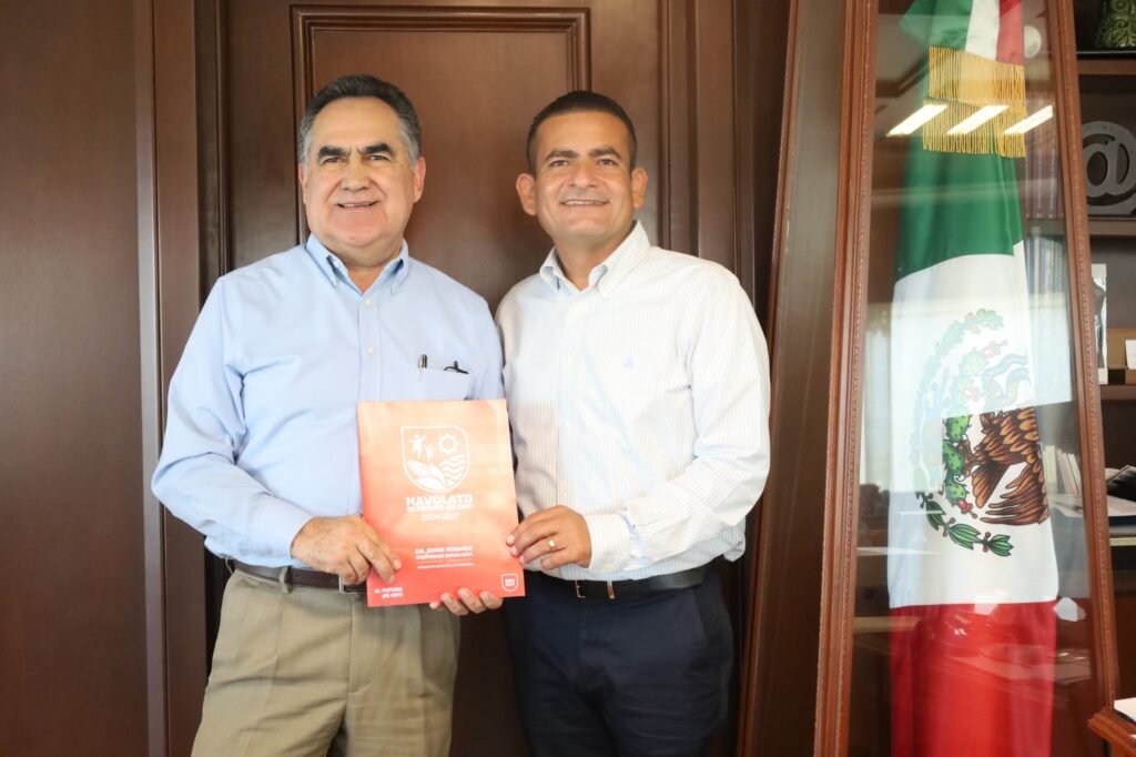 Dan seguimiento Ayuntamiento de Navolato y UAS a la construcción de la preparatoria en Villa Juárez