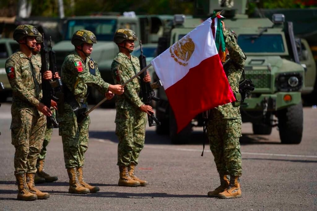 Minerva Osuna Zavala acompaña ceremonia de apertura del segundo escalón del Servicio Militar Nacional 2026