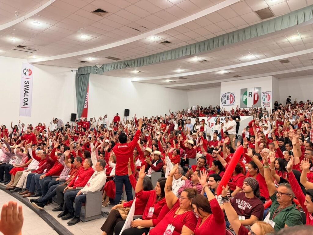 Instalan y toman protesta al Consejo Político Estatal del PRI Sinaloa para el periodo 2026-2029.