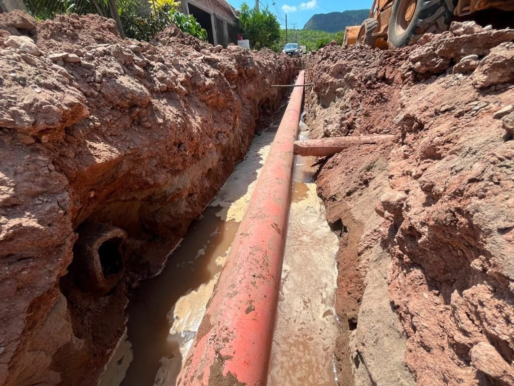 JAPAMA rehabilita drenaje colapsado en Nuevo San Miguel