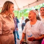 Ana Miriam Ramos Villarreal da banderazo de inicio de pavimentación en la sindicatura de Costa Rica