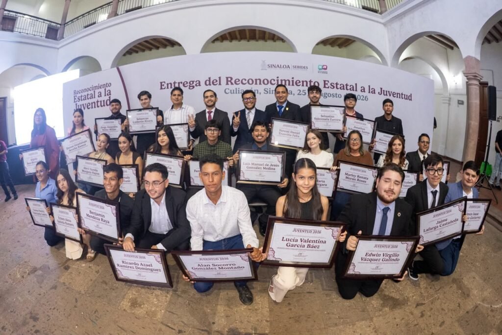 ¡Desde Choix hasta Escuinapa! Gobierno del Estado reconoce a jóvenes de los 20 municipios de Sinaloa