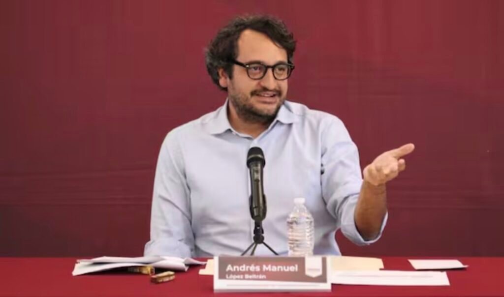 Andy López Beltrán acusa retiro de visa de EU y lo califica como una “canallada”