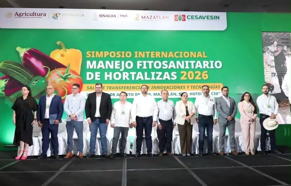 Mazatlán, sede del Simposio Internacional de Manejo Fitosanitario de Hortalizas 2026