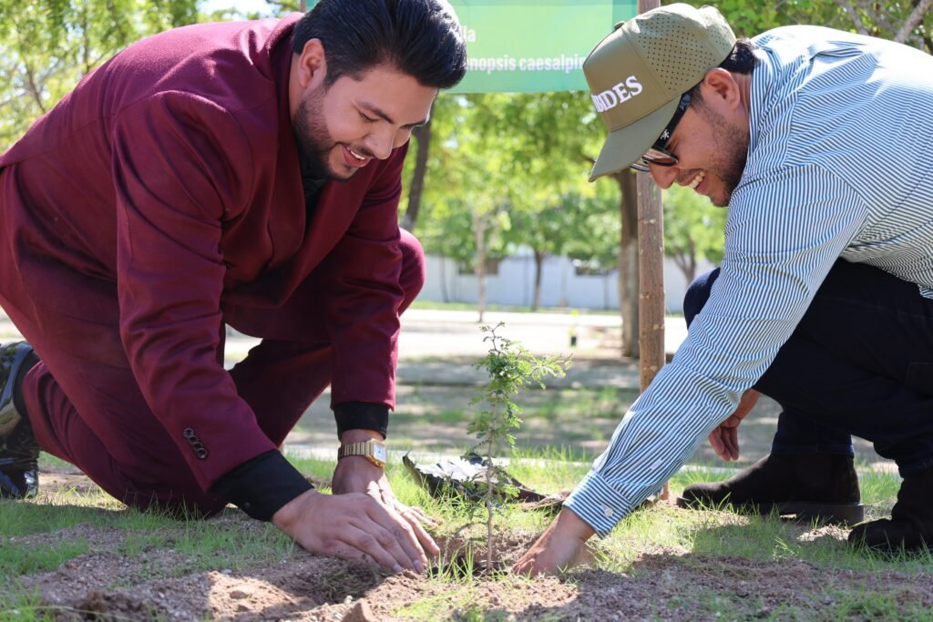 Elota se suma a la Jornada Estatal de Arborización Masiva de la SEBIDES