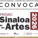 En marcha, la convocatoria delPremio Sinaloa de las Artes 2026