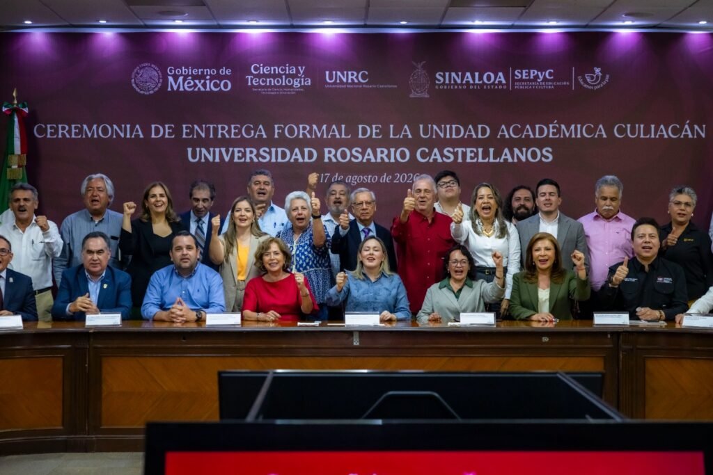 La Universidad Nacional Rosario Castellanos abre nuevas oportunidades para la educación en Sinaloa: Gobernadora Yeraldine
