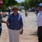 Supervisa Presidenta Minerva Osuna avance de obra sanitaria en Lomas del Mar