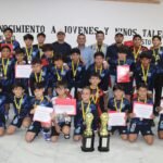 Gobierno de Navolato reconoce el talento de niñas, niños y jóvenes futbolistas