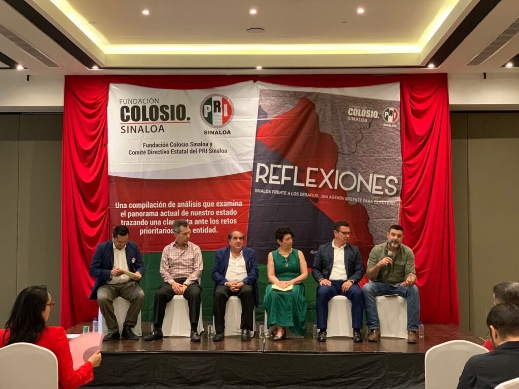 Fundación Colosio Sinaloa presenta el libro “Reflexiones: Sinaloa frente a los desafíos: una agenda urgente para el futuro”.