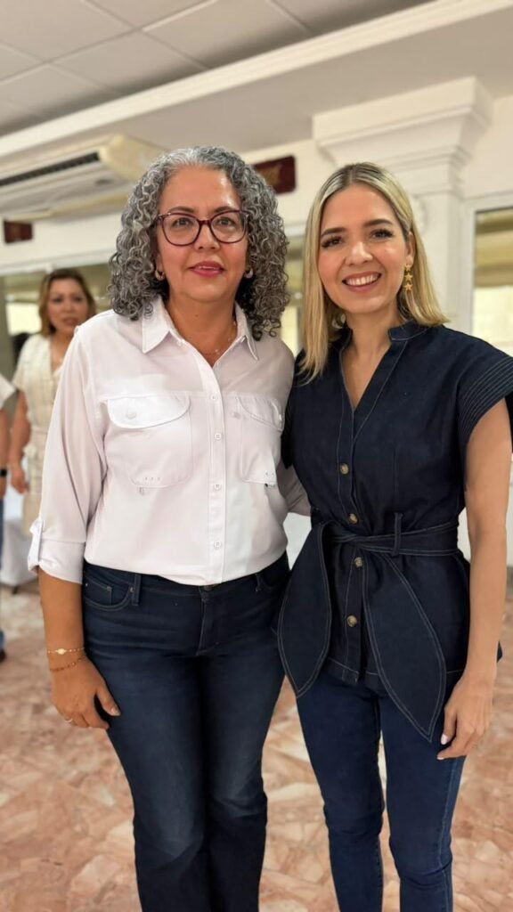 Estrella Palacios y Graciela Domínguez fortalecen coordinación en la Mesa Estatal de Construcción de Paz