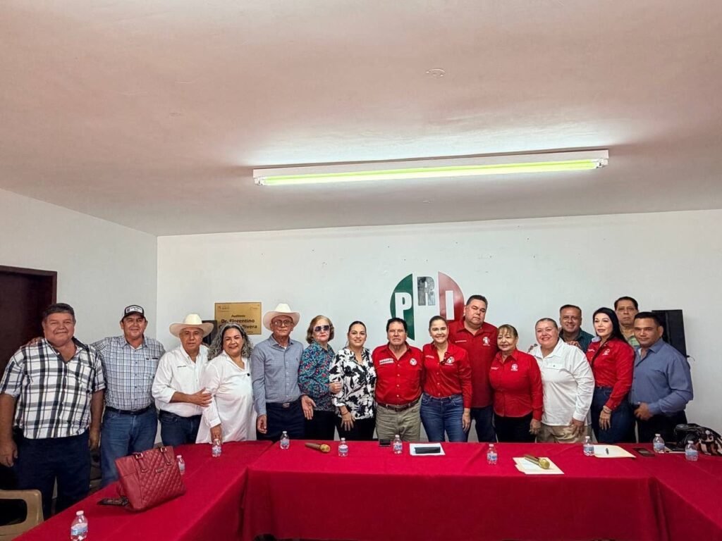 PRI Sinaloa no espera al 2027; trabaja desde el territorio y construye acuerdos por Sinaloa.