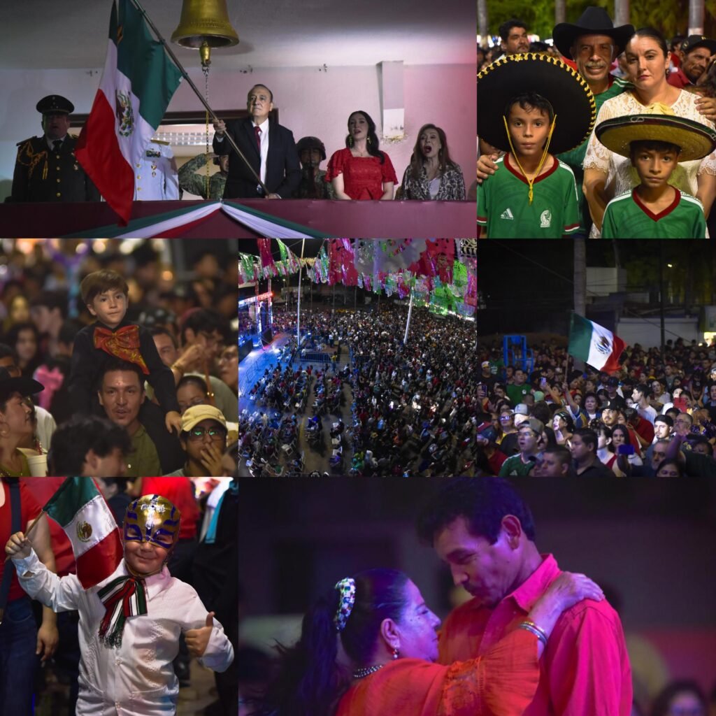 Tradición, música y orgullo mexicano llenan la noche del Grito en Ahome