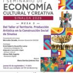 Del taller al territorio, es el tema de este jueves en el Seminario de Economía Cultural y Creativa