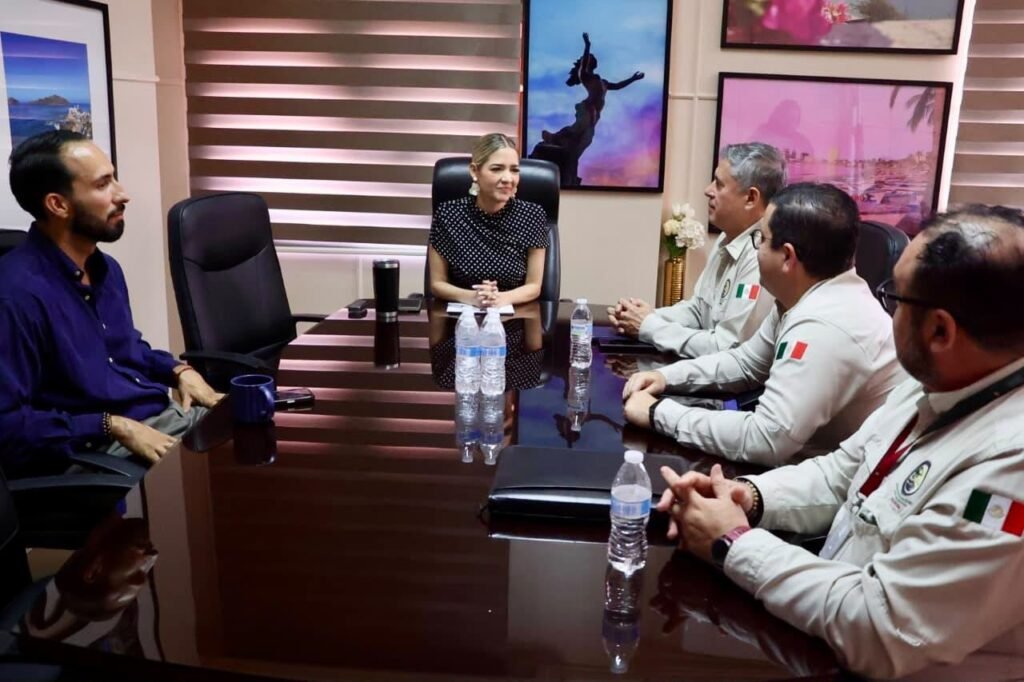 Estrella Palacios encabeza reunión para avanzar en proyectos estratégicos para Mazatlán