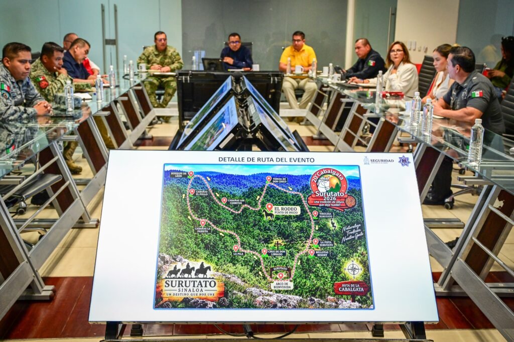 Autoridades y Grupo Interinstitucional coordinan operativo de seguridad para Cabalgata Surutato 2026, en su 20 edición
