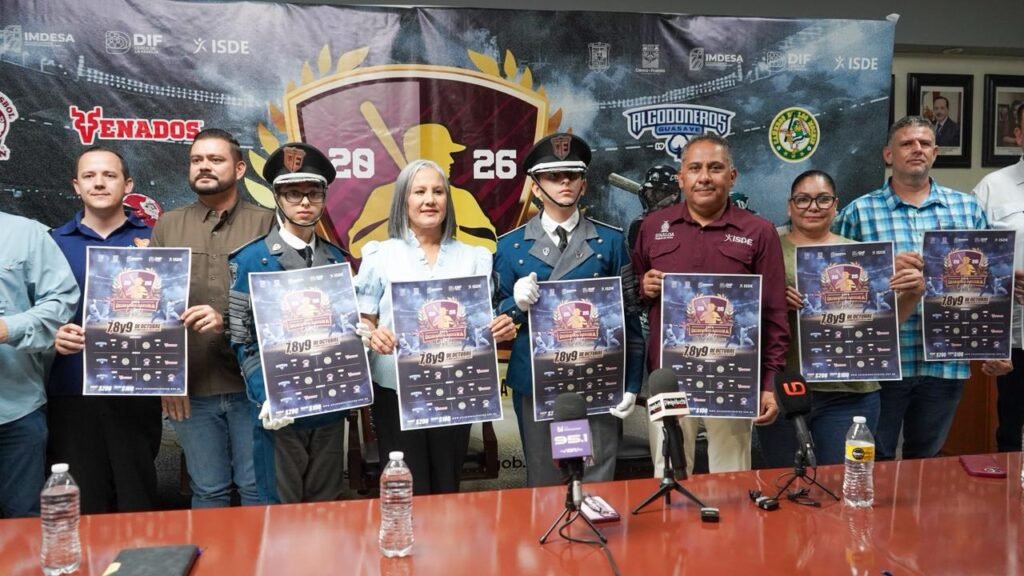 Anuncian la Copa Gobernadora 2026 con equipos de Liga Mexicana del Pacífico en Guamúchil