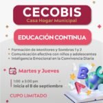 CECOBIS abre cursos de educación continua en la Casa Hogar Municipal