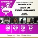Invita el ISIC a disfrutar del ciclo de cine dedicado al director Ryan Coogler