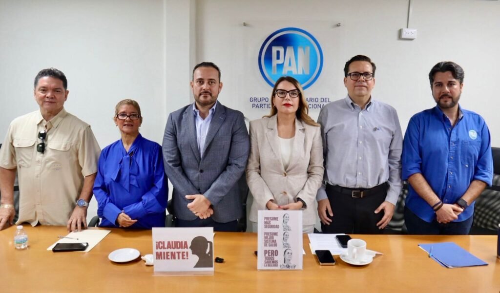 Morena miente, roba y traiciona: Diputados del PAN cuestionan Segundo Informe de Sheinbaum