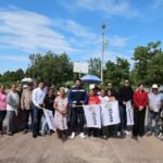 Encabeza Richard Millán banderazo de inicio para la construcción de techumbre en El Limoncito
