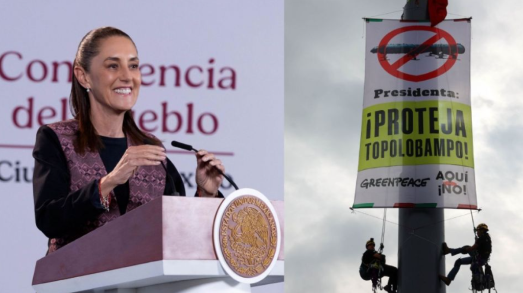 Sheinbaum mantiene en pie la planta de amoniaco en Topolobampo pese al rechazo de comunidades y protestas