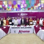 Conmemoran 418 aniversario de San Miguel Zapotitlán, con Traslado de Poderes y Sesión Solemne de Cabildo