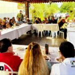 Noé Heredia inicia recorrido por las 16 sindicaturas de Culiacán y plantea rescatar los servicios públicos