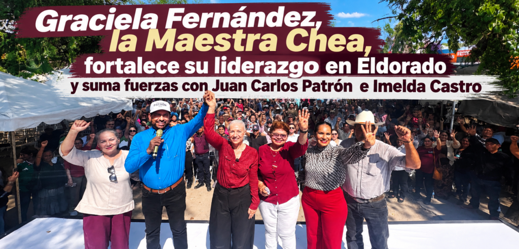 Graciela Fernández, la Maestra Chea, fortalece su liderazgo en Eldorado y suma fuerzas con Juan Carlos Patrón e Imelda Castro
