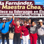 Graciela Fernández, la Maestra Chea, fortalece su liderazgo en Eldorado y suma fuerzas con Juan Carlos Patrón e Imelda Castro