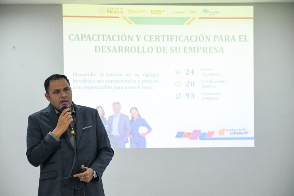 CONALEP SINALOA FORTALECE LA VINCULACIÓN EMPRESARIAL PARA IMPULSAR LA CAPACITACIÓN Y EL TALENTO TÉCNICO EN LA ZONA NORTE