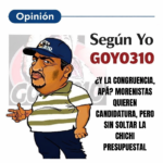 ¿Y LA CONGRUENCIA, APÁ? MORENISTAS QUIEREN CANDIDATURA, PERO SIN SOLTAR LA CHICHI PRESUPUESTAL