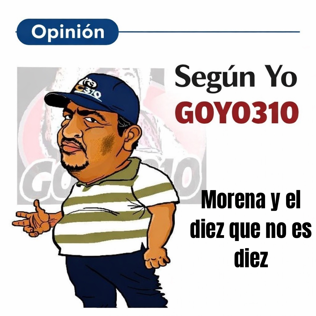 Morena y el diez que no es diez