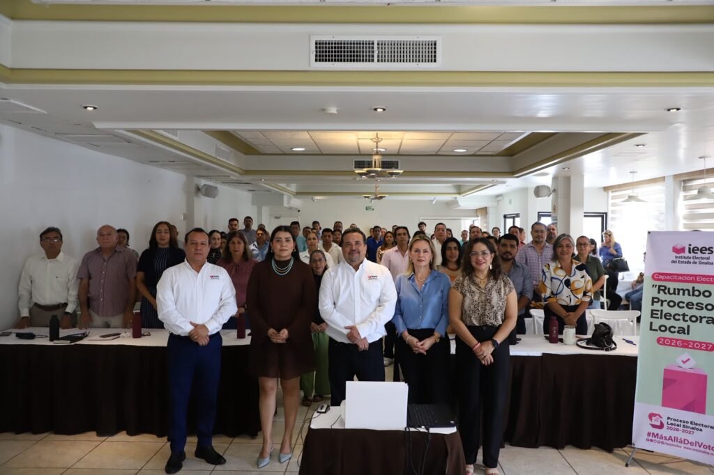 FINALIZA IEES EN MAZATLÁN JORNADA ESTATAL DE CAPACITACIÓN RUMBO AL PROCESO ELECTORAL LOCAL 2026-2027