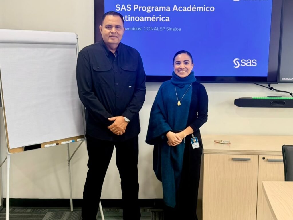CONALEP Sinaloa explora con SAS oportunidades de formación y microcredenciales en ciencia de datos e inteligencia artificial