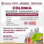 Invita Ayuntamiento de Culiacán a jornada de descacharrización en la colonia Rubén Jaramillo