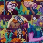 LUIS MANUEL GONZÁLEZ PRESENTA EL MURAL DE DÍA DE MUERTOS MÁS GRANDE DE SINALOA